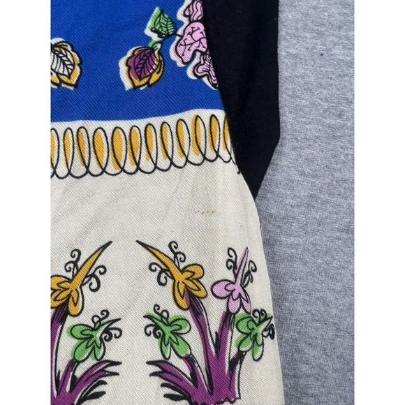 Tiny Cara Wrap Top Size Small Anthropologie Floral Mixed Media - Picture 7 of 11